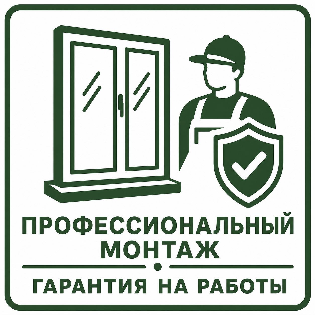 Качественный монтаж окон