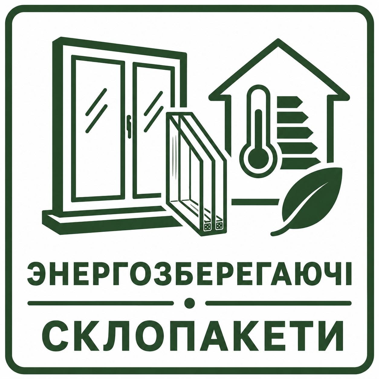 Енергозберігаючі склопакети