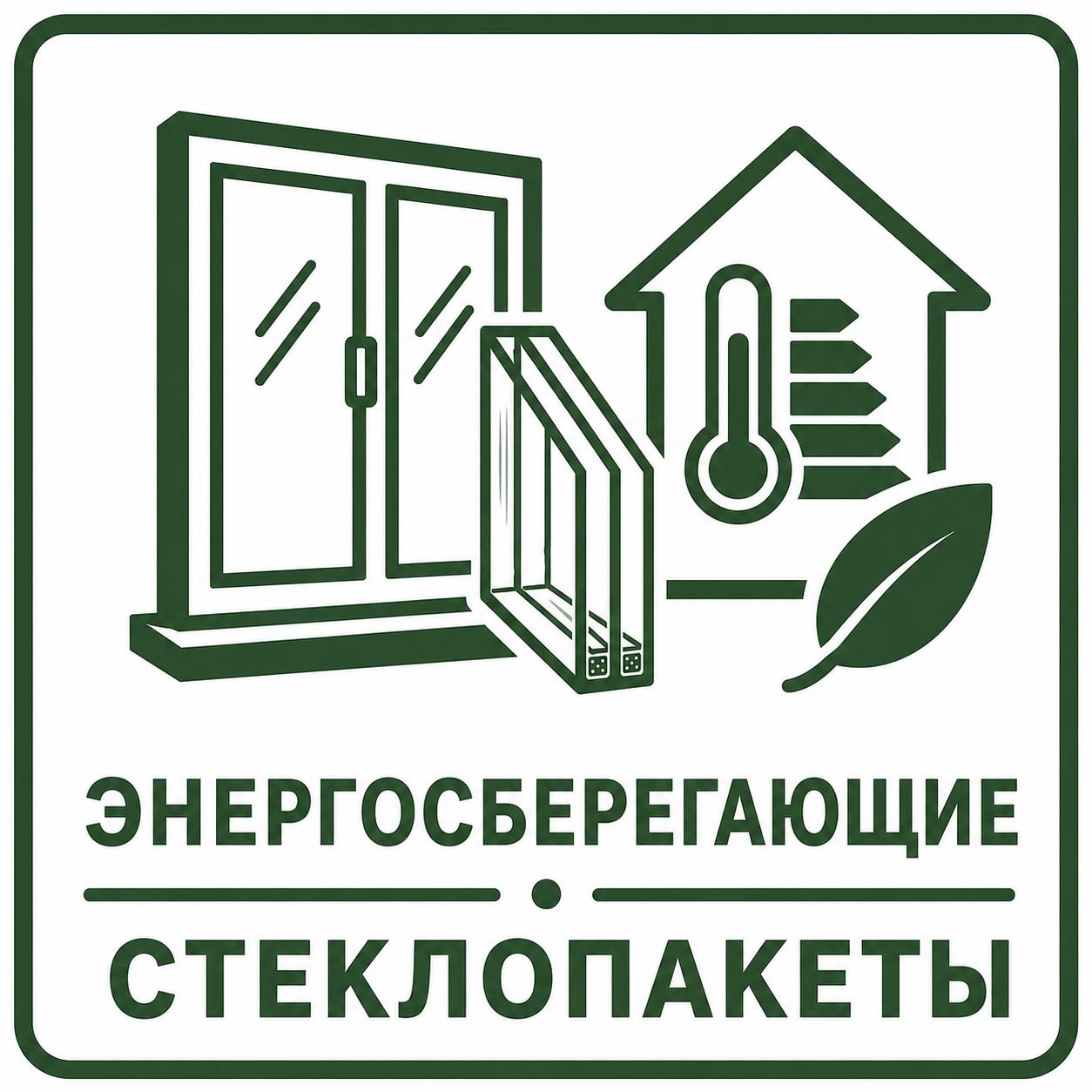 Энергосберегающие стеклопакеты