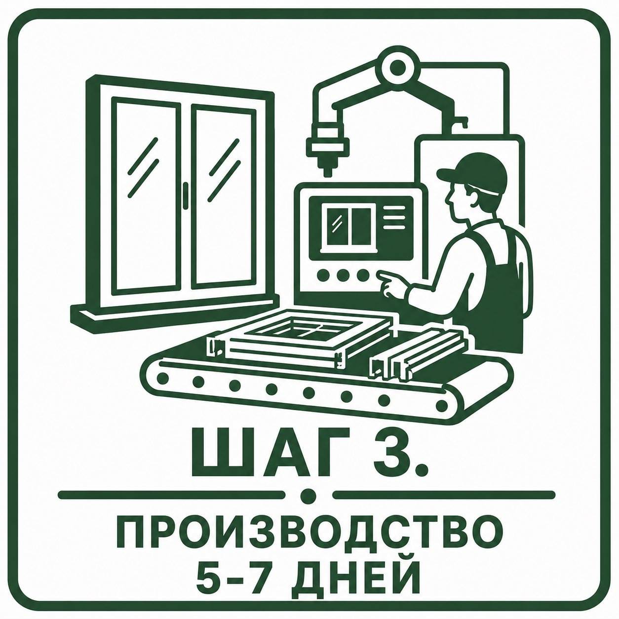 Срок изготовления окон